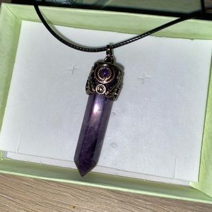 Amethyst Crystal Necklace